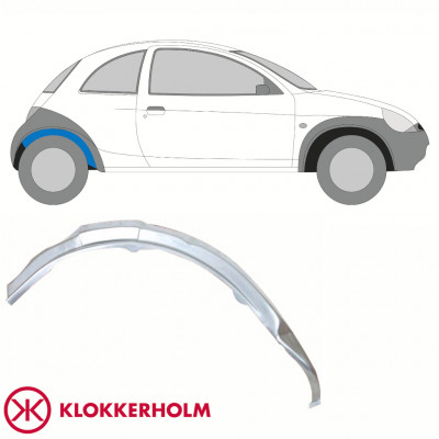 Takalokasuojan sisäkorjauspaneeli varten Ford KA 1996-2008 / Oikea 10772