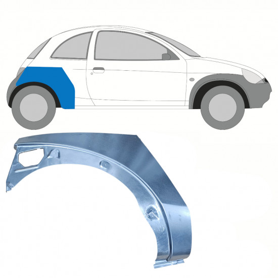 Takalokasuoja korjaussarja varten Ford KA 1996-2008 / Oikea 10769