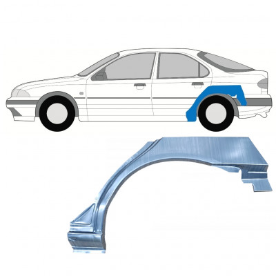 Takalokasuoja korjaussarja varten Ford Mondeo 1993-2000 / Vasen 8048