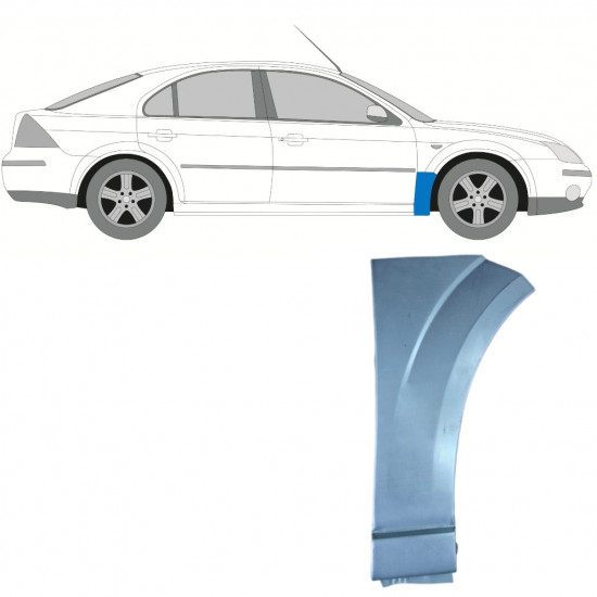 Etulokasuojan korjauspelti varten Ford Mondeo 2000-2007 / Oikea 7656