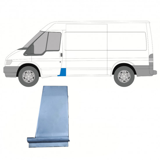 Pilarin korjauspaneeli varten Ford Transit 2000-2013 / Vasen 8938