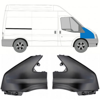 Etulokasuoja varten Ford Transit 2006-2013 / Vasen+Oikea / Sarja 10541