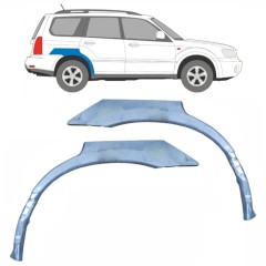 Takalokasuoja korjaussarja varten Subaru Forester SG 2002-2008 / Vasen+Oikea / Sarja 9209