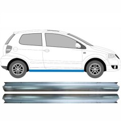 Kynnyspelti korjauspaneeli varten Volkswagen Fox 2005- / Vasen+Oikea / Sarja 11326