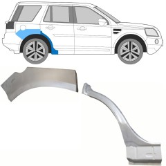 Takalokasuoja korjaussarja varten Land Rover Freelander 2006-2016 / Oikea / Sarja 8965