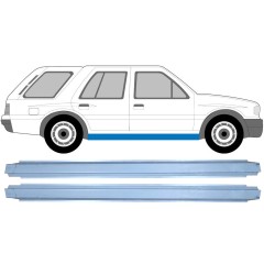 Kynnyspelti korjauspaneeli varten Opel Frontera A 1991-1999 / Vasen = Oikea (symmetrinen) / Sarja 9549