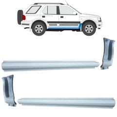 Kynnyksen ja etulokasuojan korjauspaneeli varten Opel Frontera B 1999-2002 / Sarja 11160
