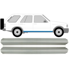 Kynnyspelti korjauspaneeli varten Opel Frontera B 1999-2002 / Vasen = Oikea (symmetrinen) / Sarja 10476