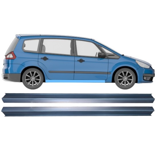 Kynnyspelti korjauspaneeli varten Ford Galaxy 2006-2015 / Vasen+Oikea / Sarja 16188