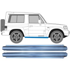 Kynnyspelti korjauspaneeli varten Hyundai Galloper 1991-2003 / Sarja 11366