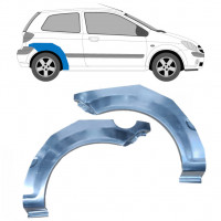 Takalokasuoja korjaussarja varten Hyundai Getz 2002-2010 / Vasen+Oikea / Sarja 10641