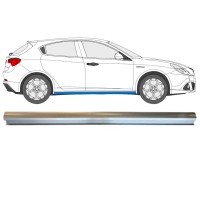 Kynnyspelti korjauspaneeli alempi osa varten Alfa Romeo Giulietta 2010-2020 / Oikea 15002