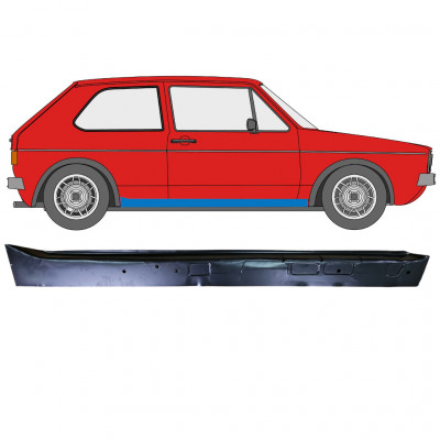 Kynnys sisäosa varten VW Golf 1 1974- / Oikea 10907