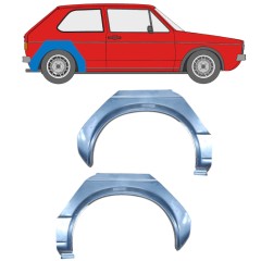 Takalokasuoja korjaussarja varten Volkswagen Golf 1 1974-1985 / Vasen+Oikea / Sarja 9454