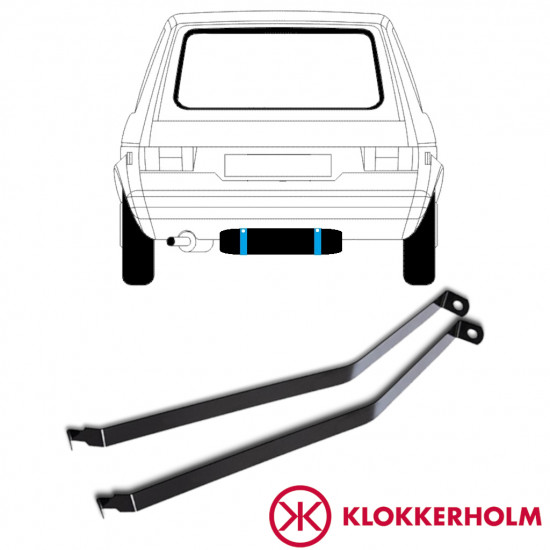 Polttoainetankin kiinnityspanta varten VW Golf 1 1974-1983 11024