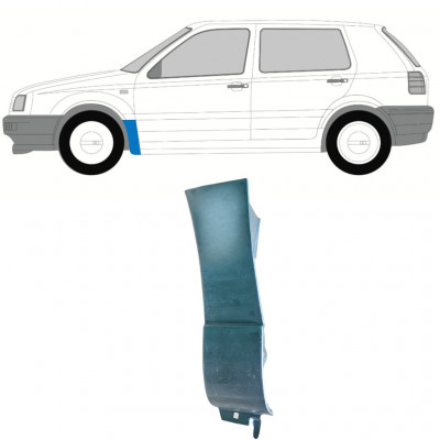 Etulokasuojan korjauspelti varten Volkswagen Golf 3 1991-1998 / Vasen 12978