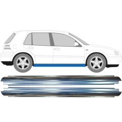 Kynnyspelti korjauspaneeli varten Volkswagen Golf 4 1997-2006 / Vasen = Oikea (symmetrinen) / Sarja 10546