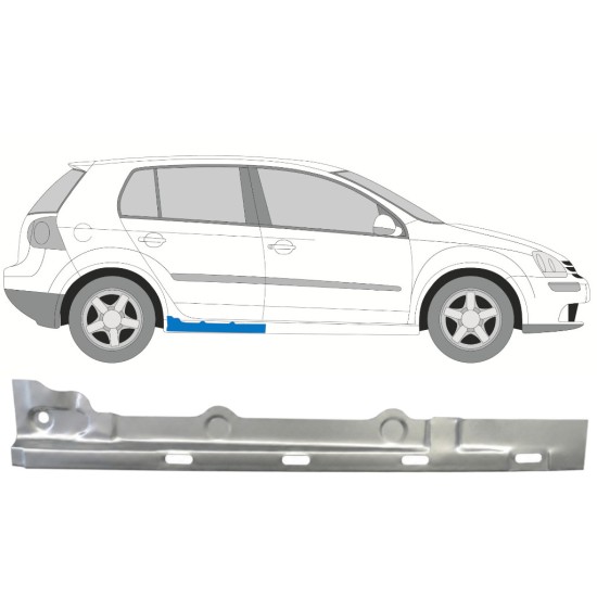 Kynnys sisäosa varten Volkswagen Golf 5 2003-2009 / Oikea 7085