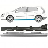 Sisäinen ja ulkoinen kynnyksen korjauspaneeli varten Volkswagen Golf 5 2003-2009 / Vasen / Sarja 11139