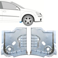 Kynnyksen päätykorjauspaneeli varten Volkswagen Golf 5 2003-2009 / Vasen+Oikea / Sarja 14909