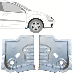 Kynnyksen päätykorjauspaneeli varten Volkswagen Golf 5 2003-2009 / Vasen+Oikea / Sarja 14909
