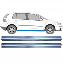 Kynnyspelti korjauspaneeli varten Volkswagen Golf 5 2003-2009 / Vasen+Oikea / Sarja 11923