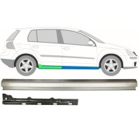 Sisäinen ja ulkoinen kynnyksen korjauspaneeli varten Volkswagen Golf 5 2003-2009 / Oikea / Sarja 11708