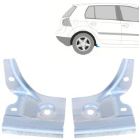 Kynnyksen päätykorjauspaneeli varten Volkswagen Golf 5 2003-2009 / Vasen+Oikea / Sarja 16114