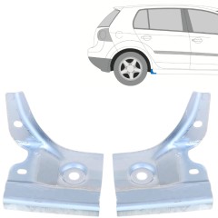Kynnyksen päätykorjauspaneeli varten Volkswagen Golf 5 2003-2009 / Vasen+Oikea / Sarja 16114