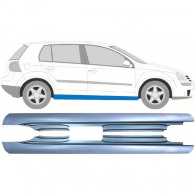 Kynnyspelti korjauspaneeli varten VW Golf 5 2003-2009 / Vasen+Oikea / Sarja 9230