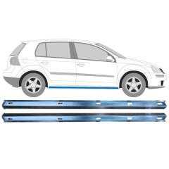 Kynnys sisäosa varten Volkswagen Golf 5 2003-2009 / Vasen+Oikea / Sarja 11125