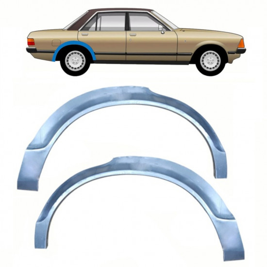 Takalokasuoja korjaussarja varten Ford Granada 1977-1985 / Sarja 11072