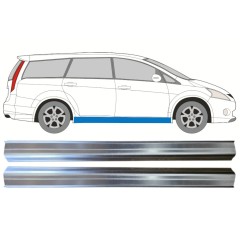 Kynnyspelti korjauspaneeli varten Mitsubishi Grandis 2004-2011 / Vasen+Oikea / Sarja 14528