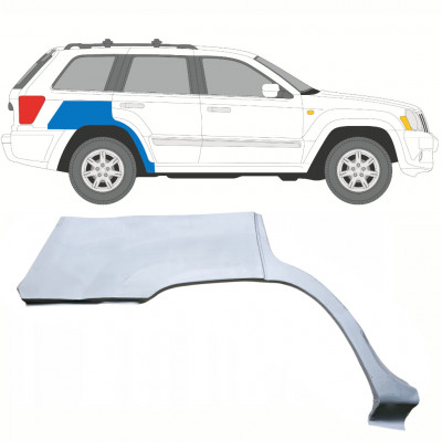 Takalokasuoja korjaussarja varten Jeep Grand Cherokee 2005-2010 / Oikea 8971