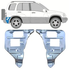 Takapuskurin kiinnikkeen korjauspaneeli varten Suzuki Grand Vitara 1997-2005 / Vasen+Oikea / Sarja 11701
