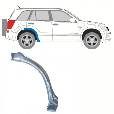 Etukaari korjauspaneeli varten Suzuki Grand Vitara 2005-2012 / Oikea 10175