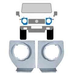 Ajovalon kiinnike varten Mercedes G-Class W460 W461 W463 1979-2017 / Vasen+Oikea / Sarja 11896