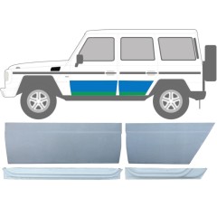 Sisäinen ja ulkoinen etu- ja takaoven korjauspaneeli varten Mercedes G-Class W460 W461 W463 1979-2017 / Vasen / Sarja 9470