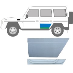 Sisäinen ja ulkoinen takaoven korjauspaneeli varten Mercedes G-Class W460 W461 W463 1979- / Vasen / Sarja 9468