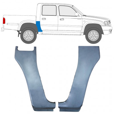 Takakulman korjauspaneeli varten Toyota Hilux 2001-2005 / Vasen+Oikea / Sarja 10050