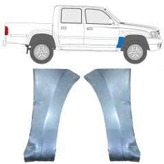 Etulokasuojan korjauspelti varten Toyota Hilux 1998-2005 / Vasen+Oikea / Sarja 10068