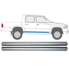 Kynnyspelti korjauspaneeli varten Toyota Hilux 1998-2005 / Vasen = Oikea (symmetrinen) / Sarja 9965