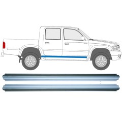 Kynnyspelti korjauspaneeli varten Toyota Hilux 1998-2005 / Vasen = Oikea (symmetrinen) / Sarja 9614