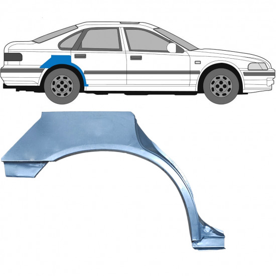Takalokasuoja korjaussarja varten Honda Accord 1993-1998 / Oikea 5907