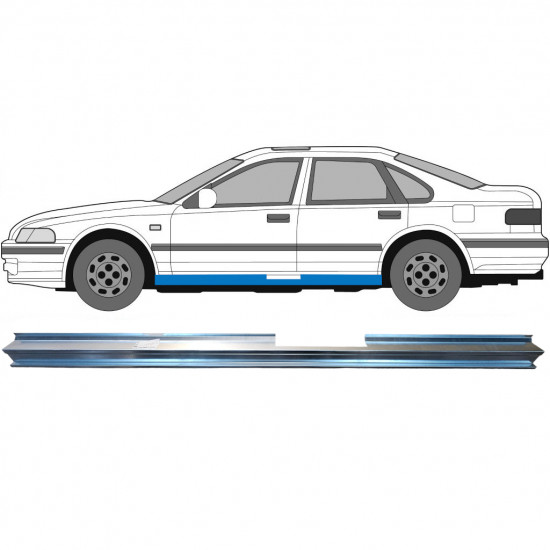 Kynnyspelti korjauspaneeli varten Honda Accord 1993-1998 / Vasen 5889