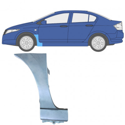 Etulokasuojan korjauspelti varten Honda City 2008-2013 / Vasen 7856