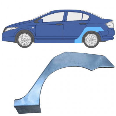 Takalokasuoja korjaussarja varten Honda City 2008-2013 / Vasen 7676