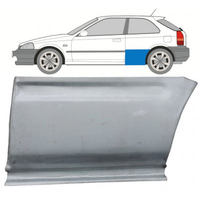 Takalokasuoja korjaussarja varten Honda Civic 1995-2001 / Vasen 7678