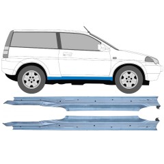 Kynnyspelti varten Honda HR-V 1999-2006 / Vasen+Oikea / Sarja 10451