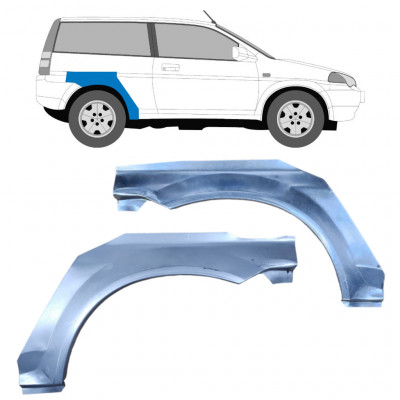 Takalokasuoja korjaussarja varten Honda HRV 1999-2006 / Vasen+Oikea / Sarja 9206